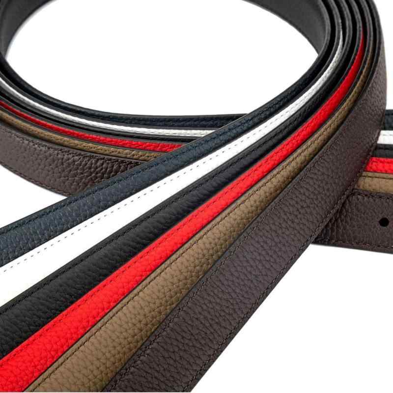 ベルト レディース 女性用 本革 牛革 レザー リバーシブル 2.5cm幅 ブラック 黒色 ベージュ ホワイト ..