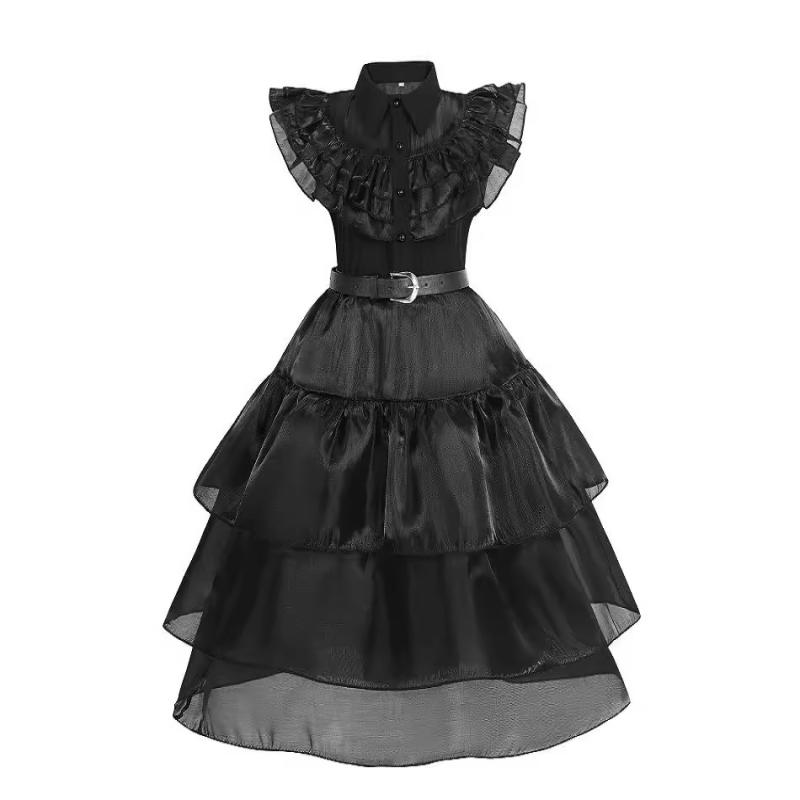 ワンピース 女の子 子供 ハロウィン コスプレ プリンセス ドレス パーティー イベント 衣装 綿 ポリエ..