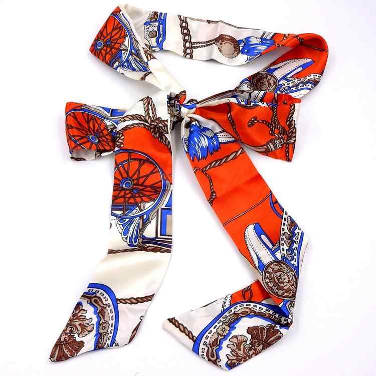 ベルト レディース 布ベルト 花柄 シフォン カジュアル 普段使い 結び 飾り ヘッドスカーフ グリーン ブルー オレンジ 小花柄 桃花 ライトブルー 小花柄 パープル 小花柄 ネイビー 小花柄 イエロー 小花柄 レッド 小花柄 ピンク