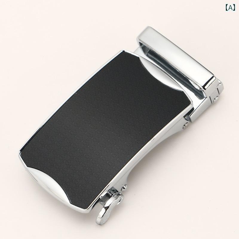 ベルト メンズ ベルトヘッド 3.5cm 紳士用 レザーベルトバックル 研磨 オートロッ...
