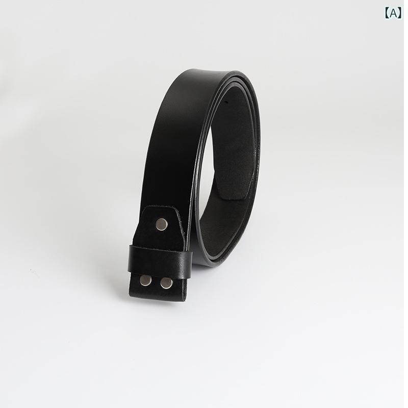 ベルト メンズ レザー 牛革 スムースバックル 幅3.8cm 黒 ブラック 茶色 ブラウン ...