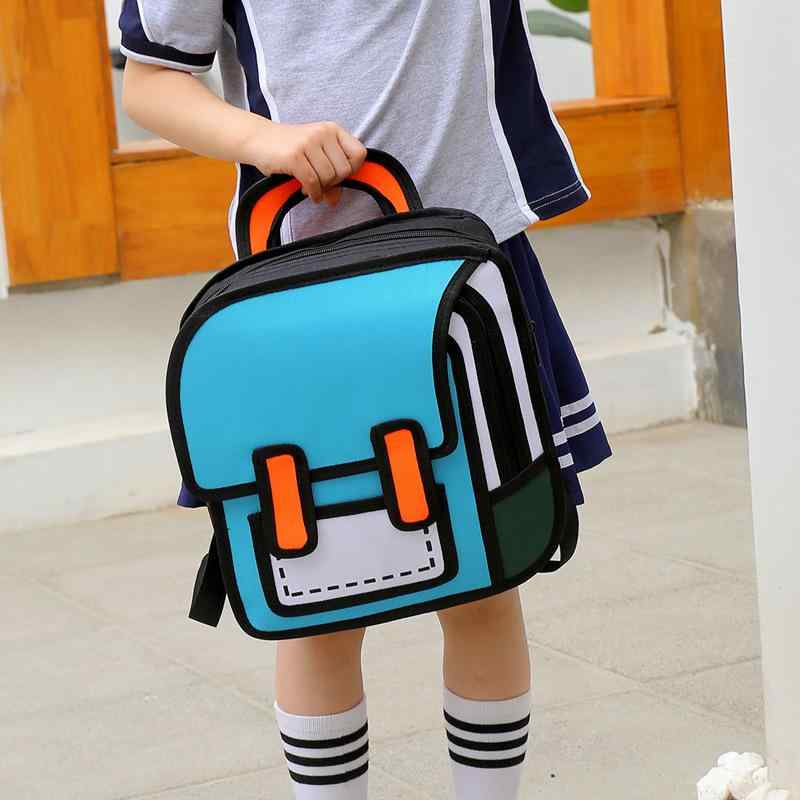 Other - リュックサック キッズ 子供用 幼稚園 保育園 小学校 低学年 通学 遠足 動物柄 アニマル プリント 軽量 防水