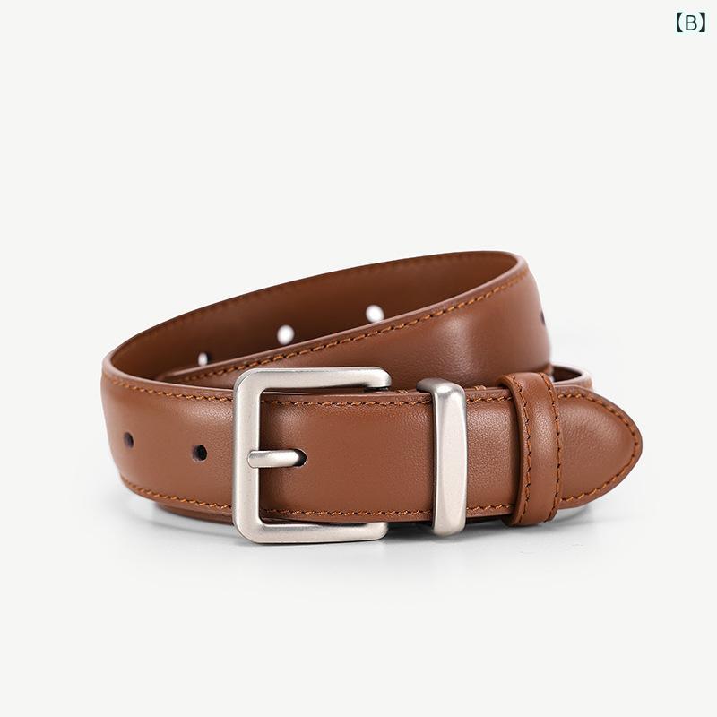 ベルト レディース 本革 牛革 レザー ヴィンテージ風 ウエストベルト ジーンズ スラックス ワンピース スーツ ブラック ホワイト ブラウン ワインレッド グレー 合金 普段使い ビジネス カジュアル 通勤