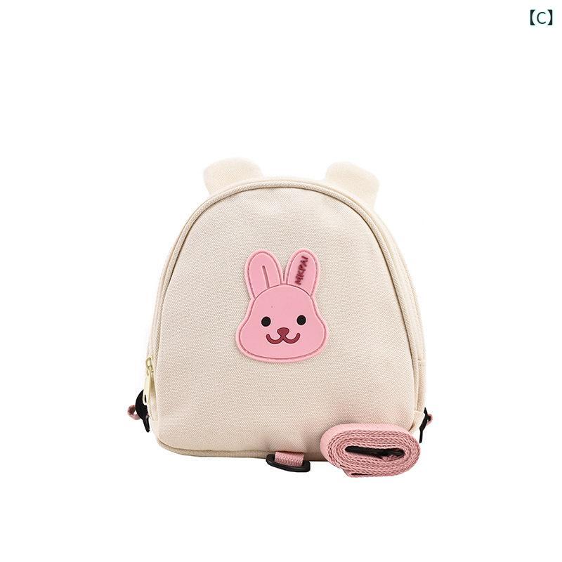 リュック キッズ かわいい 小熊 帆布 ミニリュック 幼稚園 保育園 バッグ 遠足 通園 お出かけ 軽量 耐摩耗性 春夏 秋冬