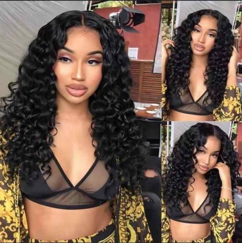 ウィッグ レディース ファッション ふわふわ カール アフリカ 小さめ カール ブラック 長い 前髪 高温 ..