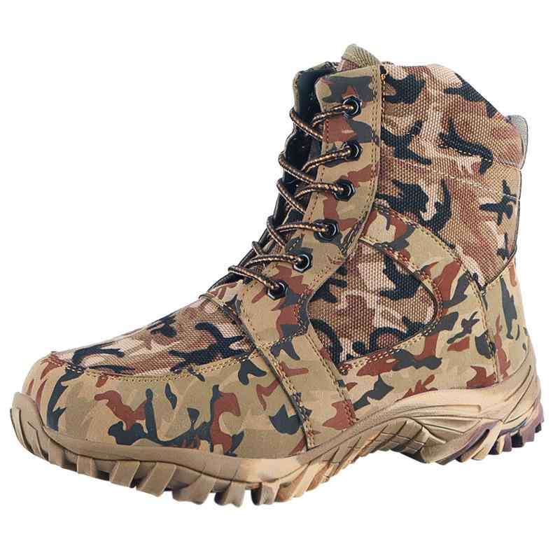 スノーブーツ メンズ 男性用 ワークブーツ ウール 綿靴 ハイトップ 厚底 防寒 防水 耐摩耗 迷彩柄 秋冬 アウトドア 普段使い