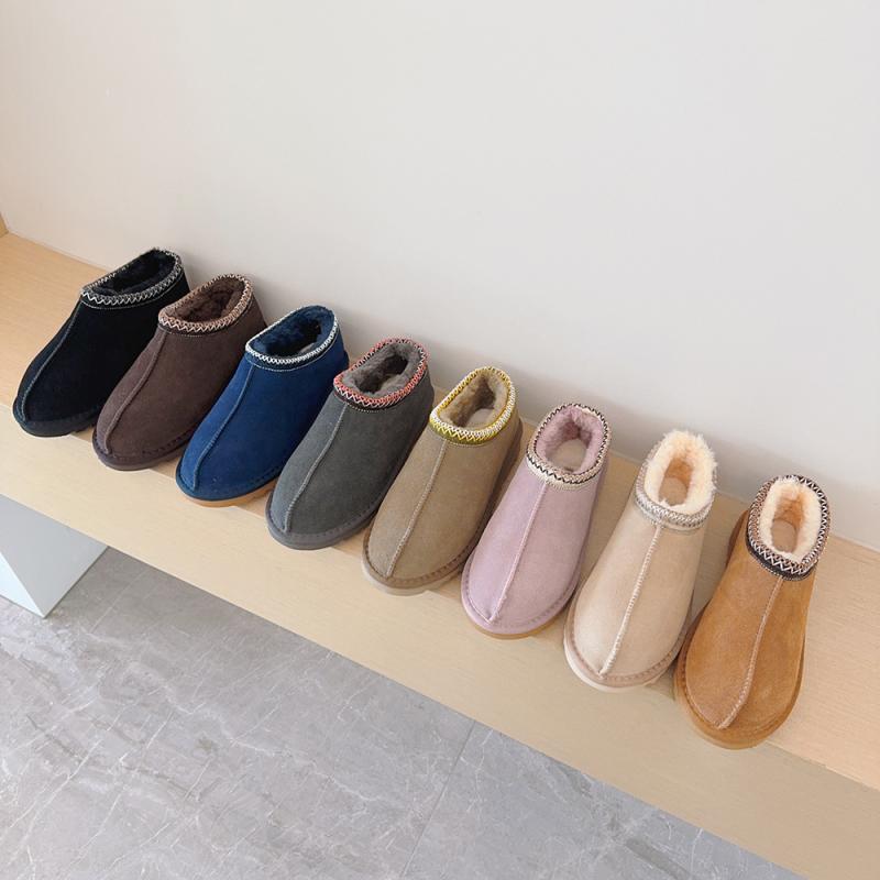 雪地ブーツ レディース 民族風 スノーブーツ ローカット スリッポン 裏ボア 防寒 あったか 滑り止め 婦人靴 ブラック マスタード 栗色 レッド ピンク グレー ネイビー パープル グリーン ブルー ブラウン