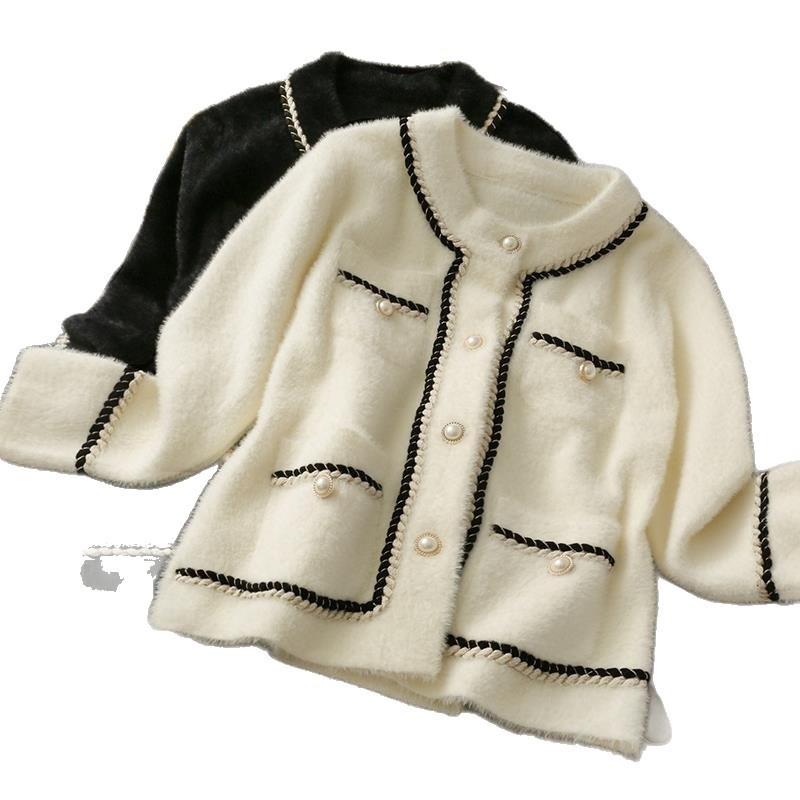 カーディガン レディース 秋冬 ニッ