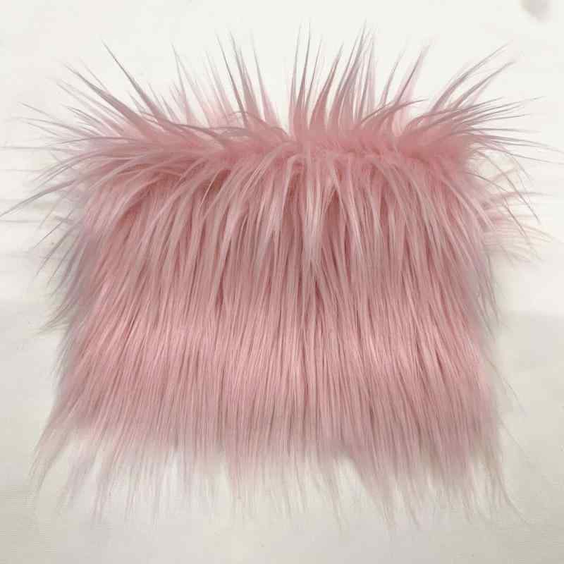 生地 布地 フェイクファー ボア ラビットファー調 シャギー ふわふわ もこもこ 起毛 ポリエステル DIY 手芸 コスプレ 衣装material インテリア 雑貨 厚手 無地 カラーバリエーション