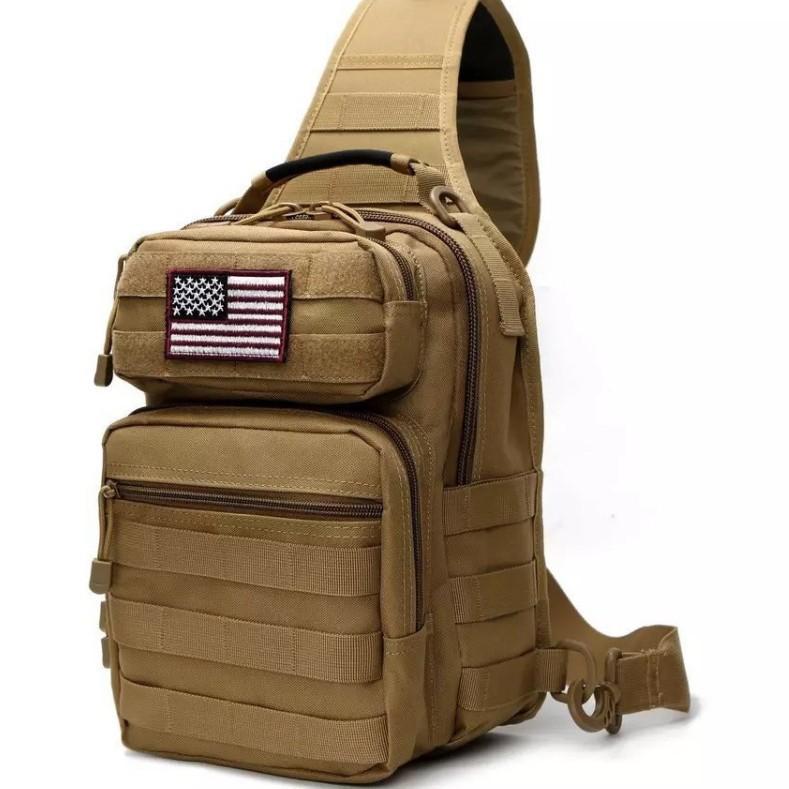 バッグ 男性用 登山 サイクリング バックパック 迷彩柄 アウトドア スポーツ ウエストバッグ ボディバッグ 斜めがけ 大容量 防水 耐摩耗性 カーキ色 CP迷彩 ブラック アーミーグリーン パープル