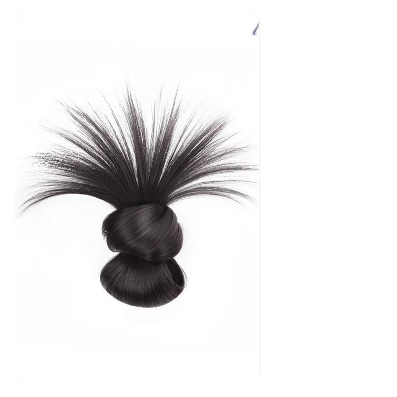 ヘアクリップ レディース お団子ウィッグ ポニーテール 自然 黒 茶 巻き髪 おしゃれ アレンジ まとめ髪..