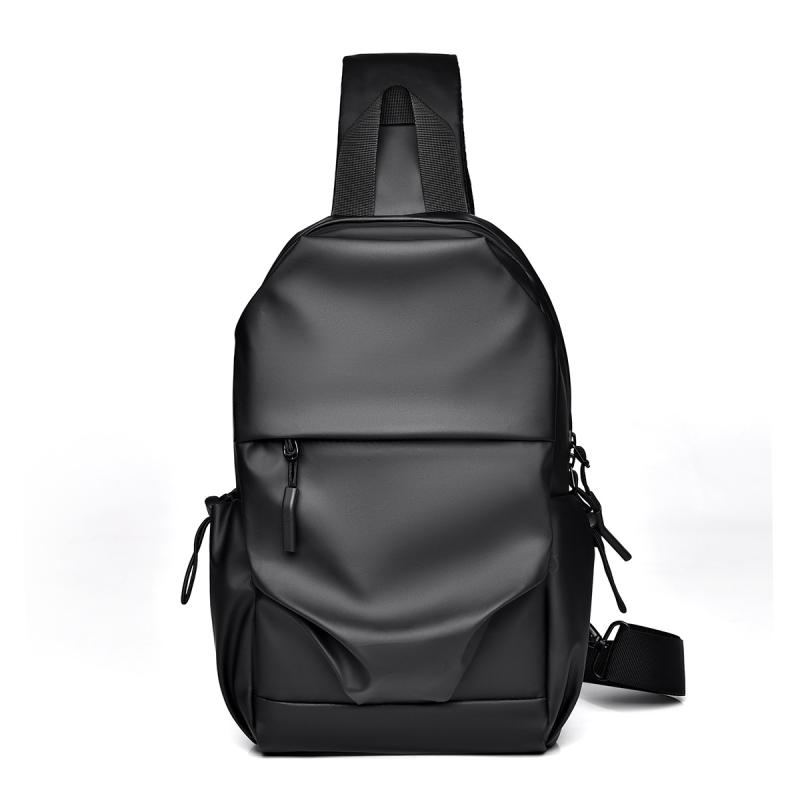 Shoulder Bags - メンズ ボディバッグ 男性用 撥水 ショルダーバッグ 斜め掛け 鞄 オックスフォード生地 USBポート付き 灰色 黒色