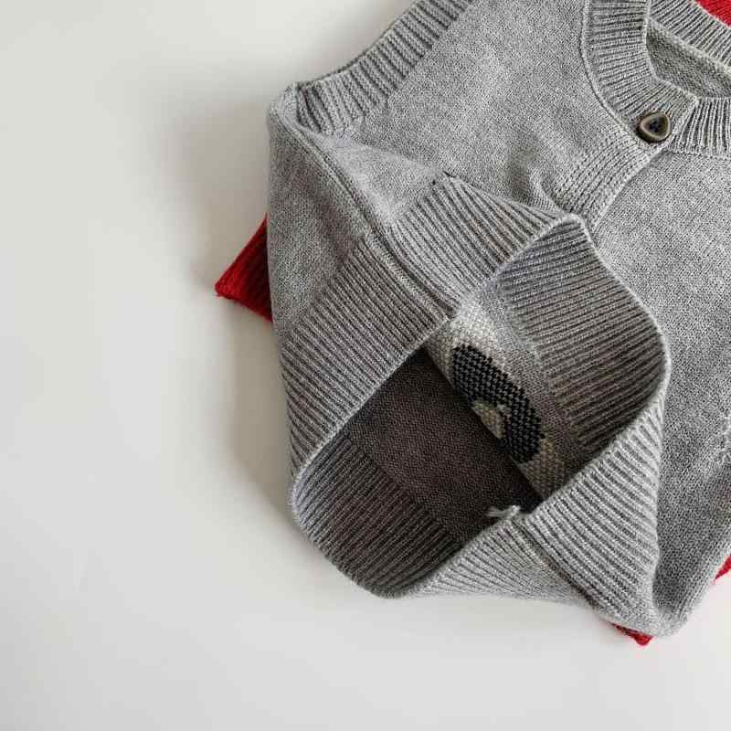 ニット 子供服 冬物 かわいいクマさん 針編み セーター ベスト 男の子 女の子 キッズ 重ね着 ノースリーブ 80cm 90cm 100cm 110cm 120cm 130cm 140cm