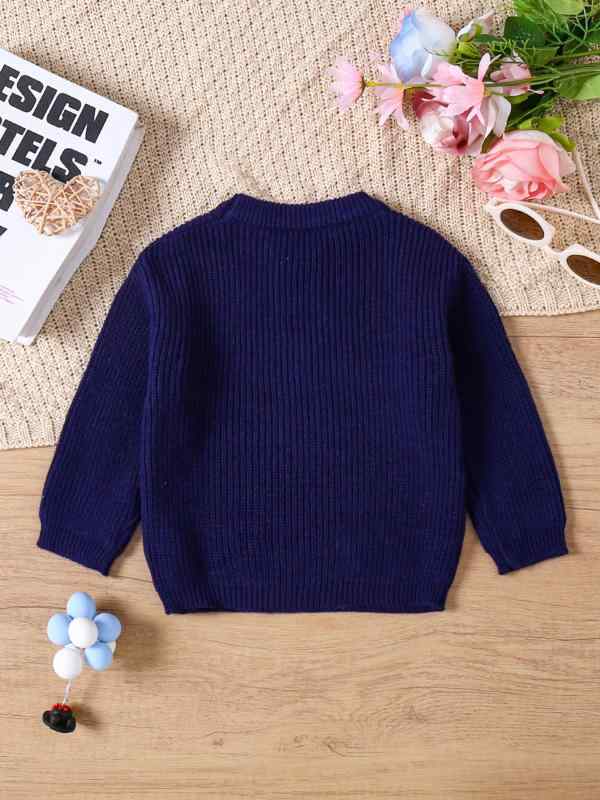 ・カテゴリ: 子供用セーター・対象: 女・スタイル: 欧米・対象年齢: 乳幼児(1~3歳、80~100cm)・袖丈: 長袖・留め具: プルオーバー・柄: 文字・要素: 文字、欧米・安全等級: A・ネックライン: 丸首・フード: なし・カラー: ブルー、イエロー・適合身長: 6-12M、12-18M、18-24M、2-3Y、3-4Y・フロント: プルオーバー・厚さ: 普通・素材: 化学繊維混紡・主素材: ビスコース・主素材の含有量: 51.5%