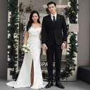 メンズ スーツ 3点セット スリムフィット ビジネス フォーマル パーティー 結婚式 二次会 礼服 男性用 春秋 聚酯纤维