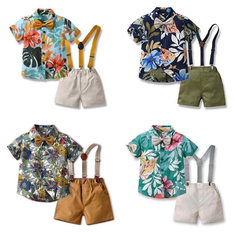 キッズ 上下セット 半袖トップス ショートパンツ 2点セット 夏 子供服 男の子 海 ...