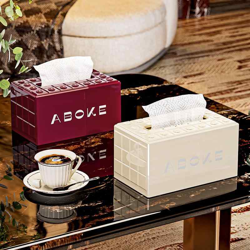 ティッシュボックス 高見え おしゃれ 多機能 卓上 収納 整理 ABS製 クラシックブラック