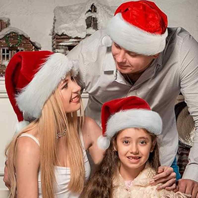 クリスマス帽子 韓国風 ブラック 雰囲気 かわいい ヘアアクセサリー クリスマス パーティー 仮装 コス..