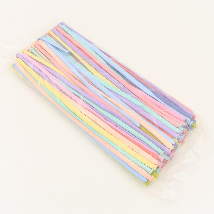 風船 マカロンカラー 長いマジックバルーン 260 バルーン アニマル ゴム風船 イベント パーティー