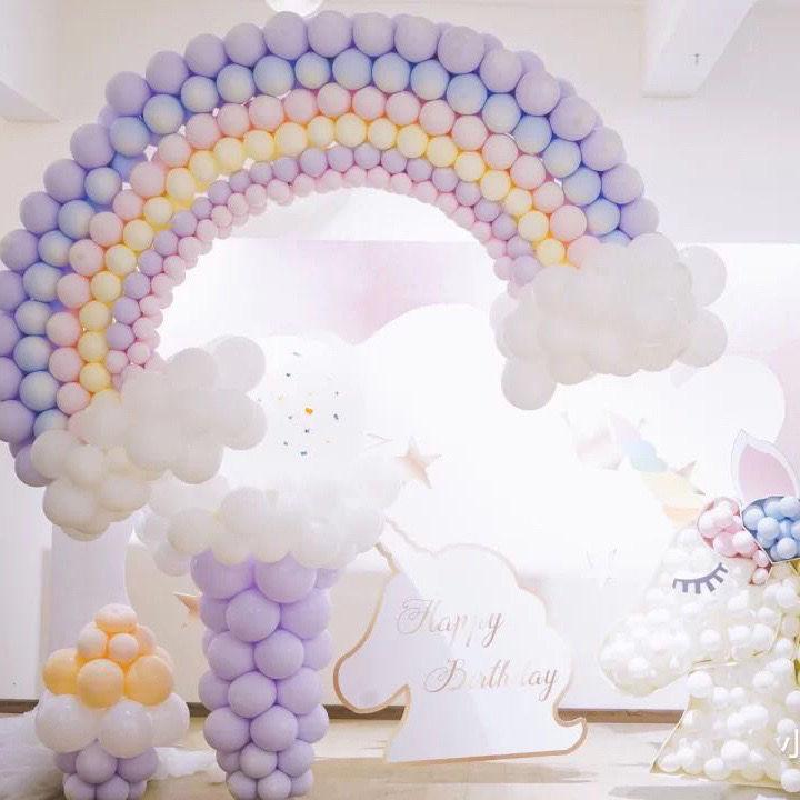 気球 飾り付け 10インチ 12インチ マカロンカラー 丸形 パステル 誕生日 満月 ウエディング パーティー イベント デコレーション レッド イエロー ピンク グリーン パープル ローズ 混色
