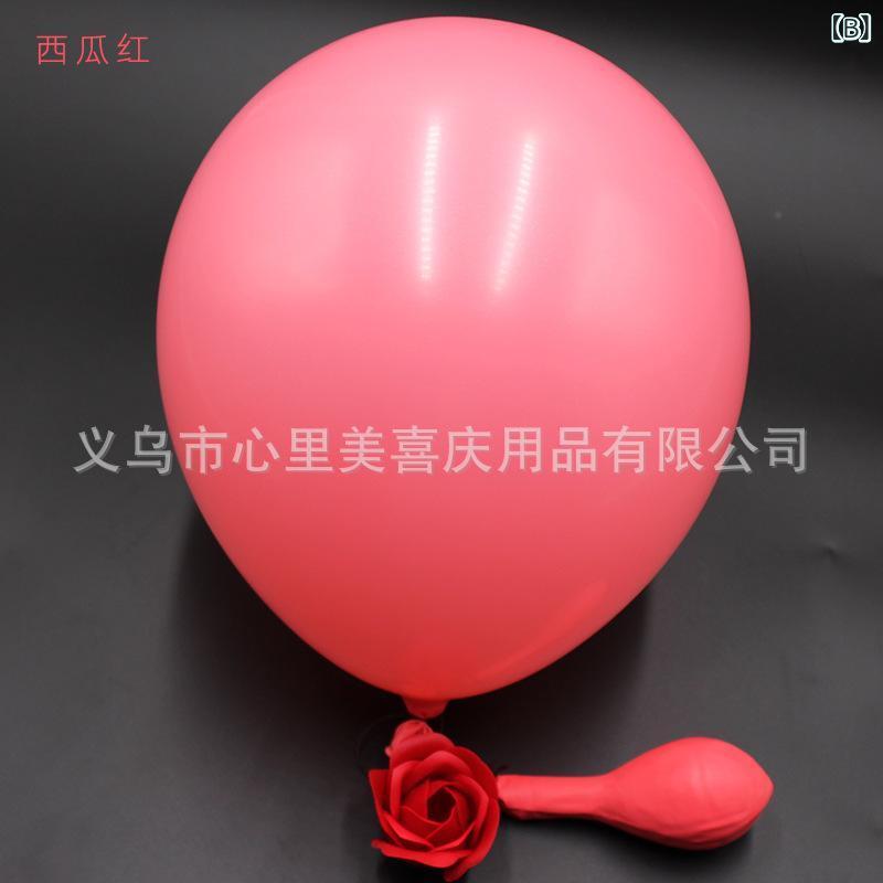 気球 10インチ マカロンカラー 丸形 ゴム風船 パーティー イベント デコレーション 誕生日 ウェディング 記念日 各種お祝い