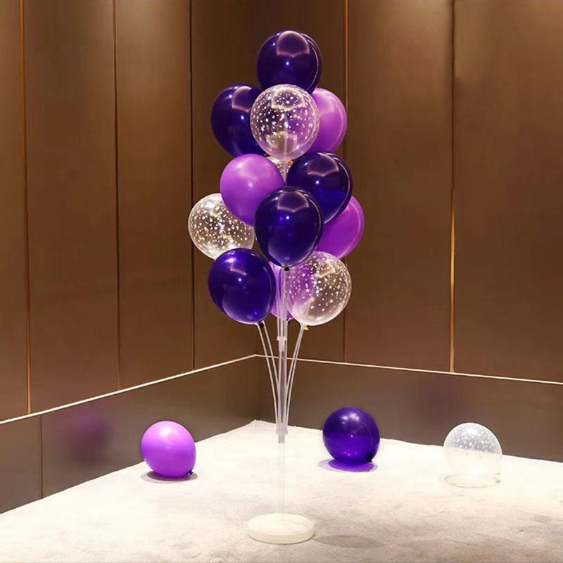 気球 バルーンスタンド バルーン装飾 卒業式 誕生日 バースデー 結婚式 パーティー イベント 会場装飾 乳胶製 圆型 10寸 イエロー レッド ゴールド パープル グリーン ブルー ブラック シルバー メタリック