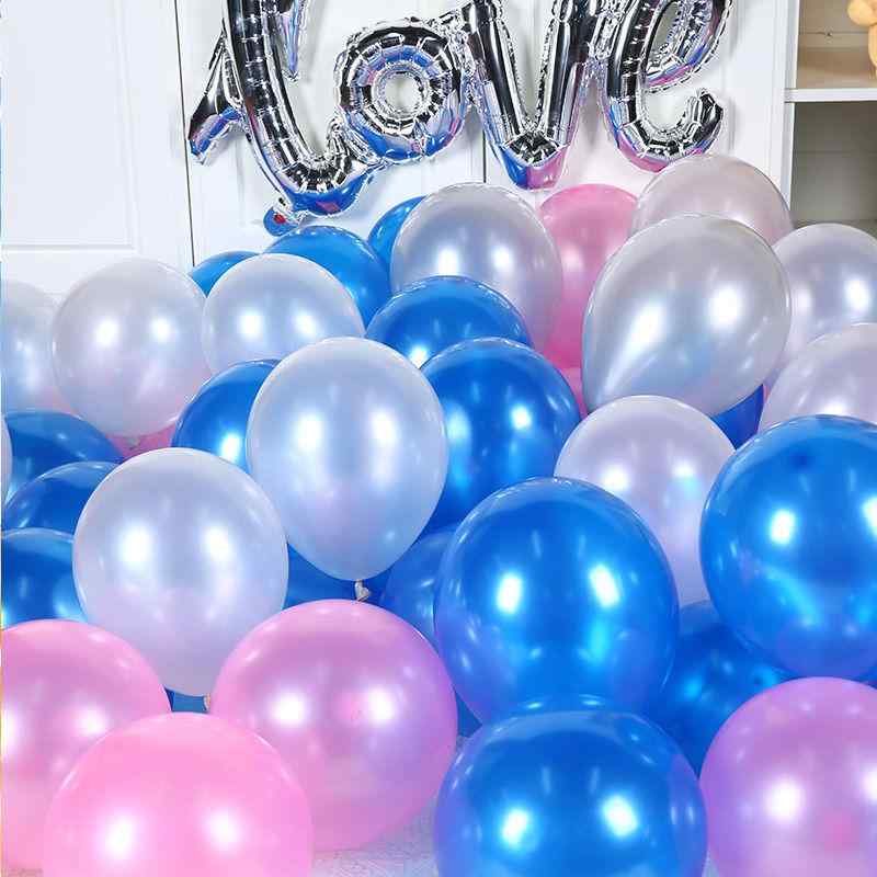 気球 パーティー装飾 バルーン 厚手 パール光沢 ラウンド型 ラテックス 10インチ イベント 記念日 結婚..
