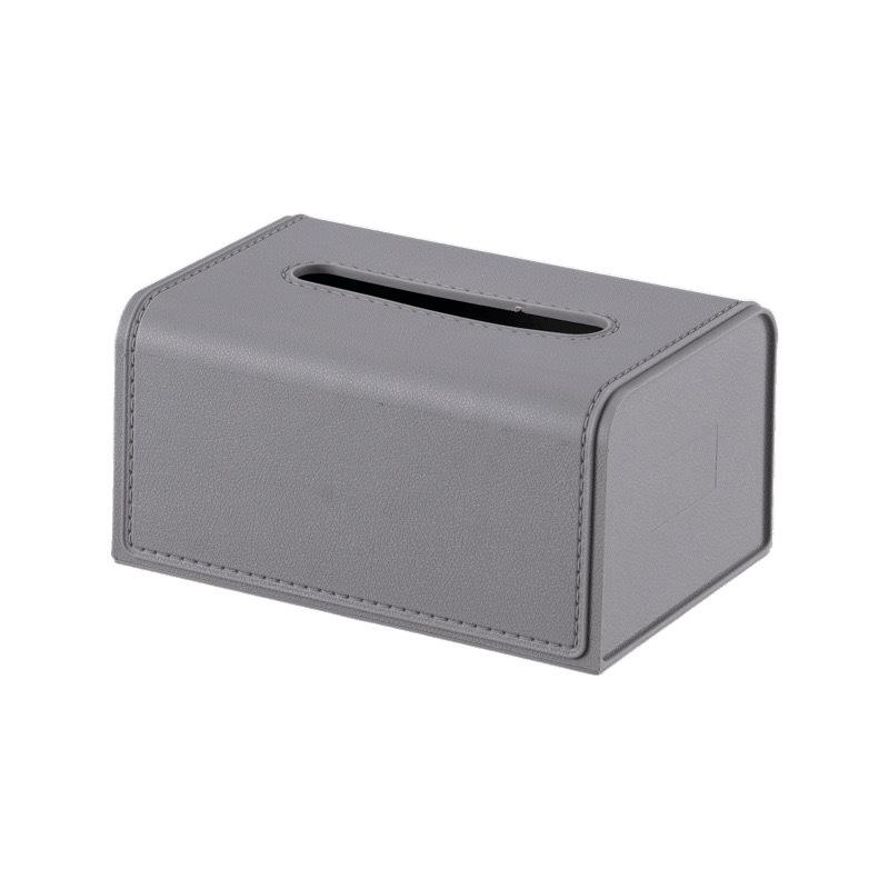 ティッシュボックス 卓上 ティッシュケース 詰め替え おしゃれ レザー風 プラスチック 多用途 収納 愛..