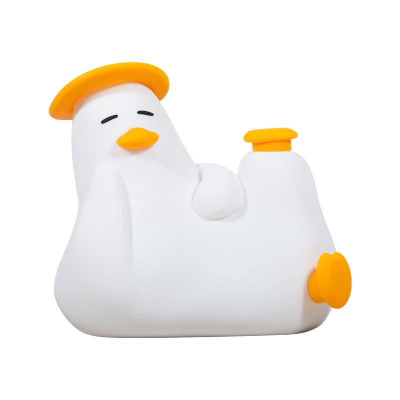 ナイトライト かわいい レディース 子供用 授乳ライト 睡眠ライト 間接照明 卓上ライト シリコン製 7色 癒し 白噪音 USB充電式 タッチセンサー式 安全素材