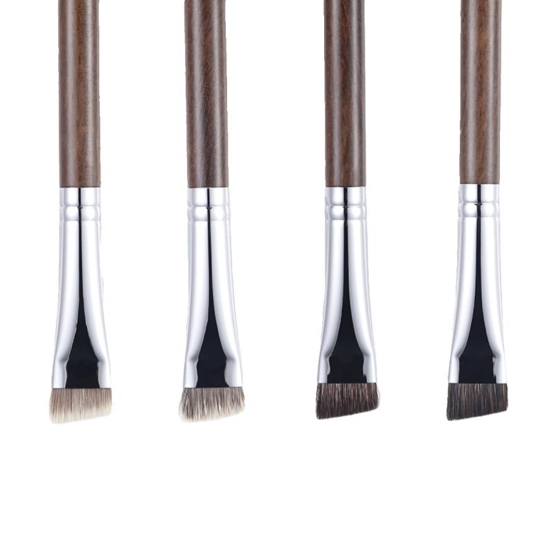 メイクブラシ 眉毛ブラシ 眉パウダーブラシ 眉毛 眉 尼ロン 中国製