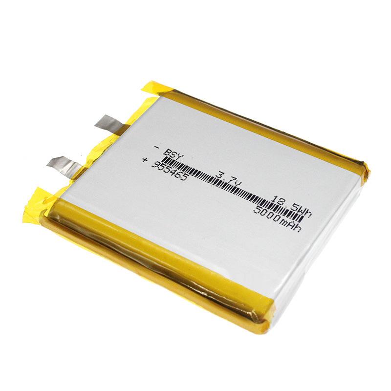 バッテリー 955465 5000mAh モバイルバッテリー用 3.7V リチウム電池 中倍率