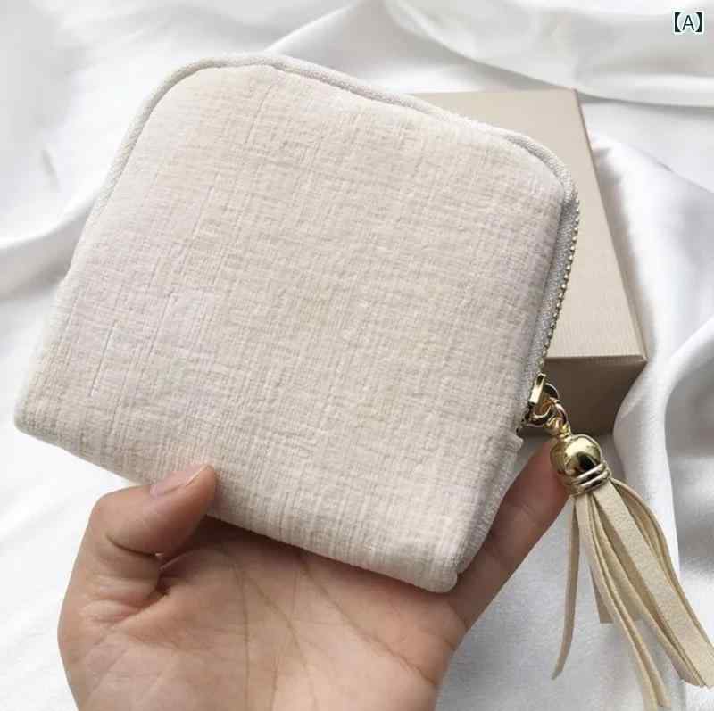 ジュエリーポーチ レディース 高級感 トラベルポーチ 携帯用 アクセサリーポーチ 無地 オックスフォー..