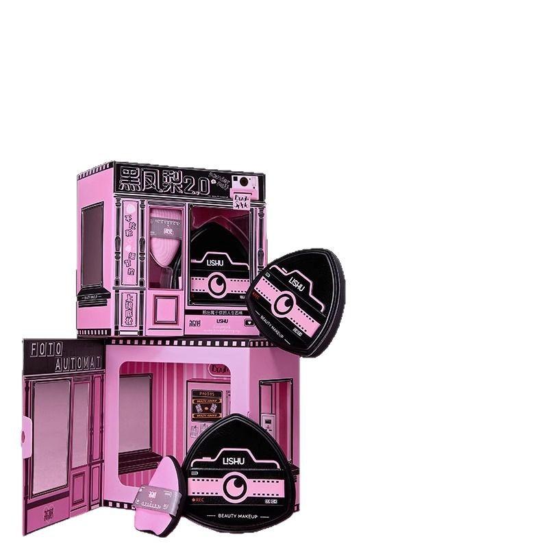 パフ メイク用 スポンジ ファンデーション 化粧用具 ドライ ウェット両用 ルビセル 3個セット