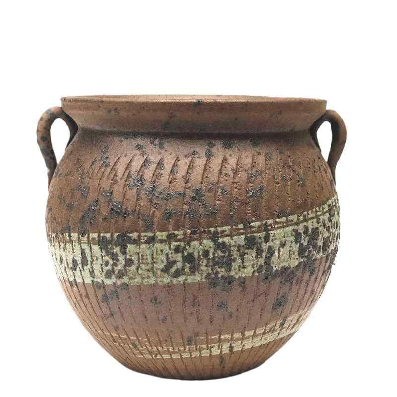 植木鉢大口径陶器鉢多肉植物盆栽鉢寄...