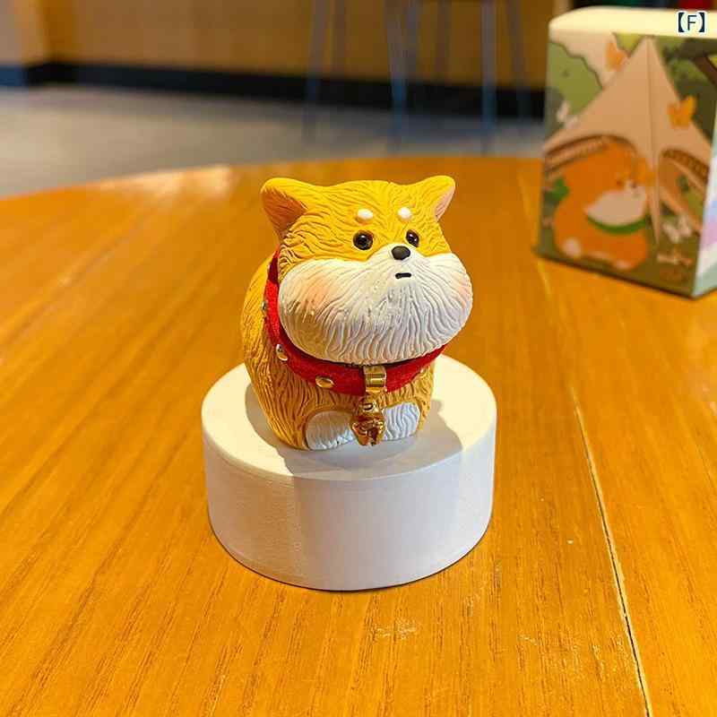 置物 オブジェ 犬 かわいい 車載 室内装飾品 ハスキー ビション シュナウザー トイプードル ダックスフ..