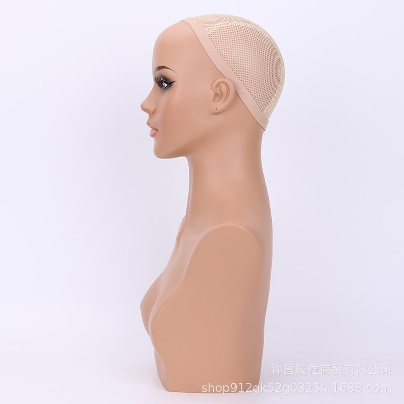 ヘッドトルソー レディース アクセサリー 帽子 ジュエリー サングラス イヤリング ネックレス 展示 撮..