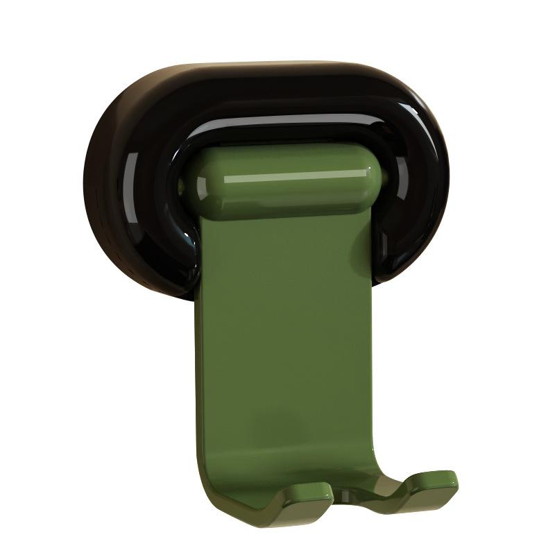 歯ブラシスタンド 歯ブラシホルダー 壁掛け 収納 ラック 免打孔 磁石 フック付き プラスチック製 レト..