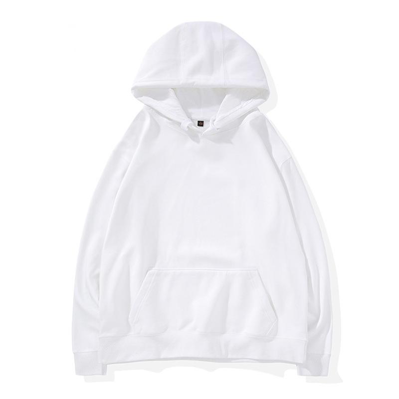 パーカー レディース 春秋 薄手 無地 フード付き スウェット トレーナー トップス 長袖 プルオーバー ミドル丈 ルーズフィット カジュアル スポーティー リラックス ウェア ホワイト レッド グレー ブラック オレンジ ブルー ネイビー XS S M