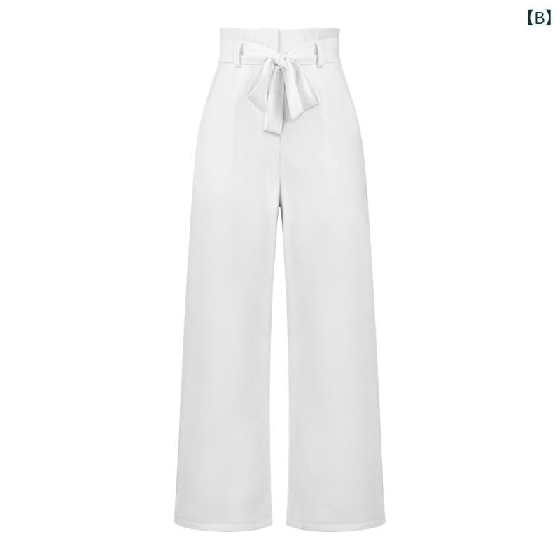 パンツ レディース 接触冷感 ワイドレッグパン...の紹介画像3