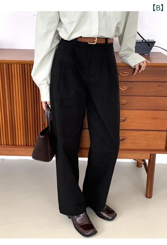 パンツ レディース 春夏 高身長 高見え カジ...の紹介画像3