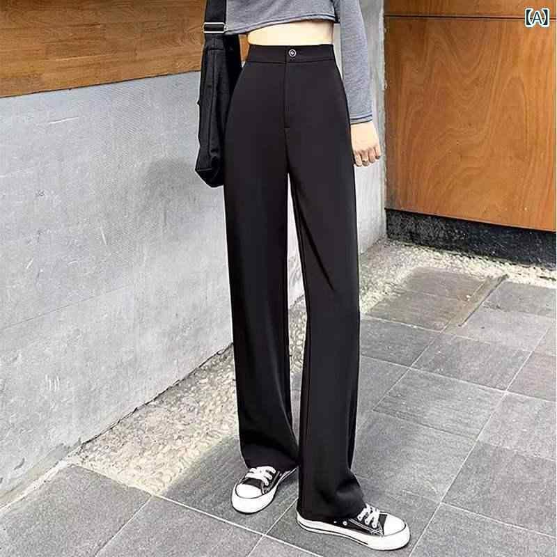 パンツ レディース 秋冬 高身長 ワイドパンツ...の紹介画像2