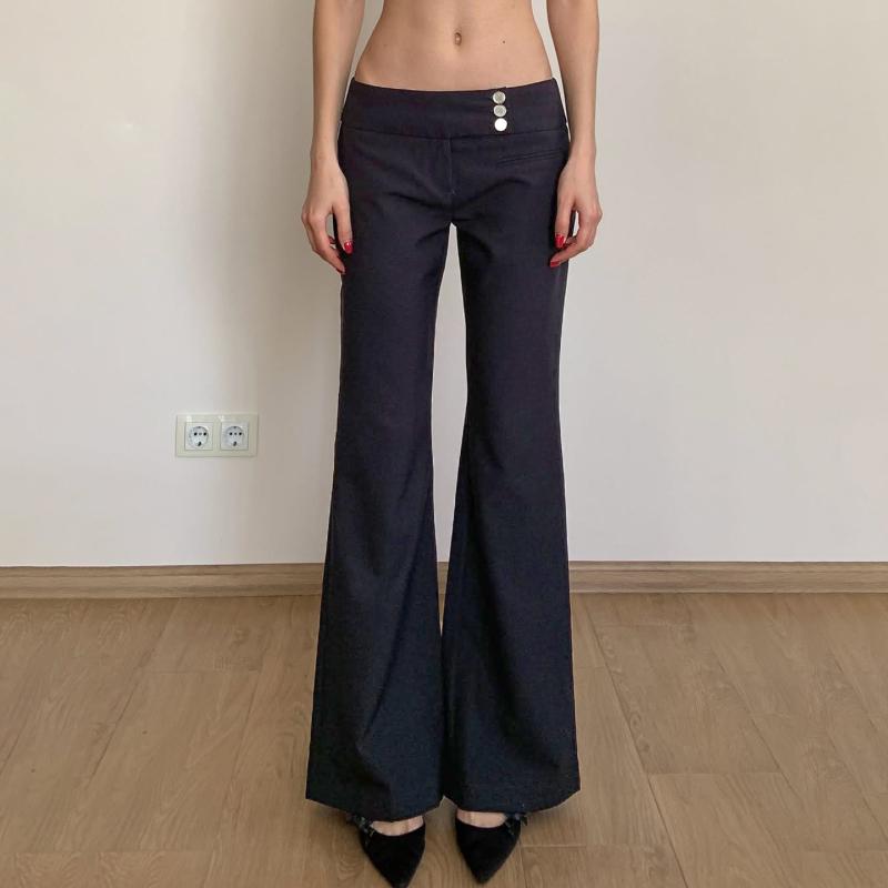 パンツ レディース 低身長 スタイルアップ 黒 美脚 ポリエステル 9分丈 センタープレス ローライズ オフィス カジュアル 伸縮性 ベーシック シンプル