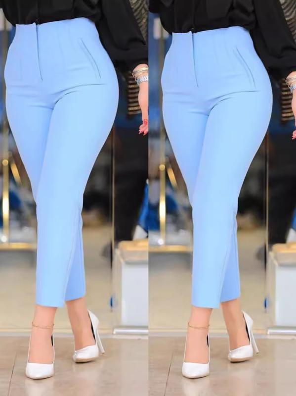 パンツ レディース テーパードパンツ カジュアルパンツ スラックス イージーパンツ オフィス 通勤 きれいめ 無地 ブラック 黒 グレー ピンク系 ブルー 青