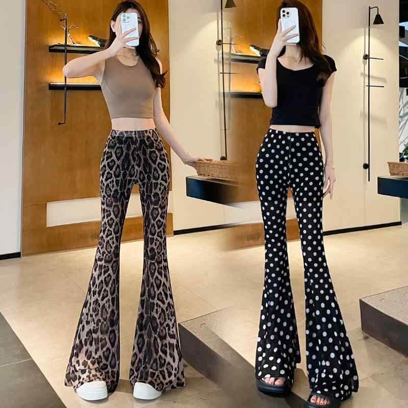 パンツ レディース 春 高見え 美脚 テーパードパンツ スラックス オフィス カジュアル きれいめ ストレッチ 伸縮性 ポリエステル ヒョウ柄 波ドット S M L XL 2XL