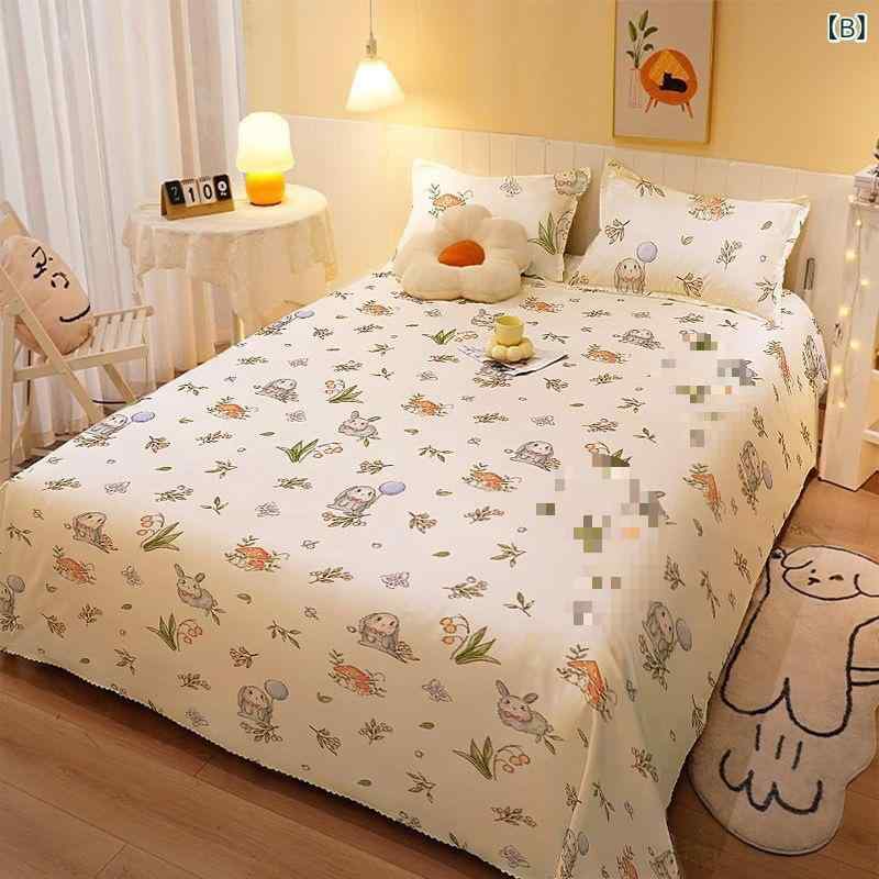 寝具 子供用 シングル セミダブル 寝具カバー 磨毛 ベッドシーツ 植物 花柄 かわいい アニマル柄 ホワイト 1.2×2.1m 1.5×2.3m 1.8×2.3m 3