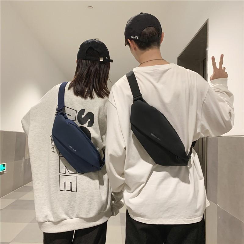 ボディバッグ 男性用 ショルダーバッグ ウエストバッグ 帆布 斜めがけ 普段使い 超軽量 耐摩耗 ブラッ..