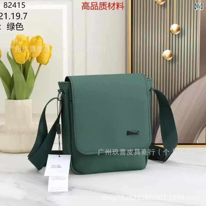 斜めがけバッグ 男性用 オックスフォード布 ショルダーバッグ メンズ 紳士 普段使い 通勤 通学 カジュアル 8インチ タブレット収納可能 グリーン ブラック ブルー