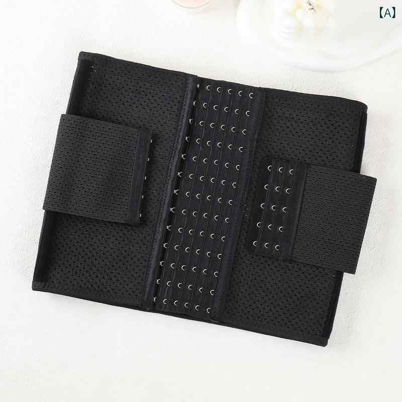 ウエストニッパー レディース 産後 補正下着 コルセット 腹巻き シェイプアップ 痩せ ウエスト 引き締め ポリエステル 薄手 ブラック ベージュ 春夏秋冬 2