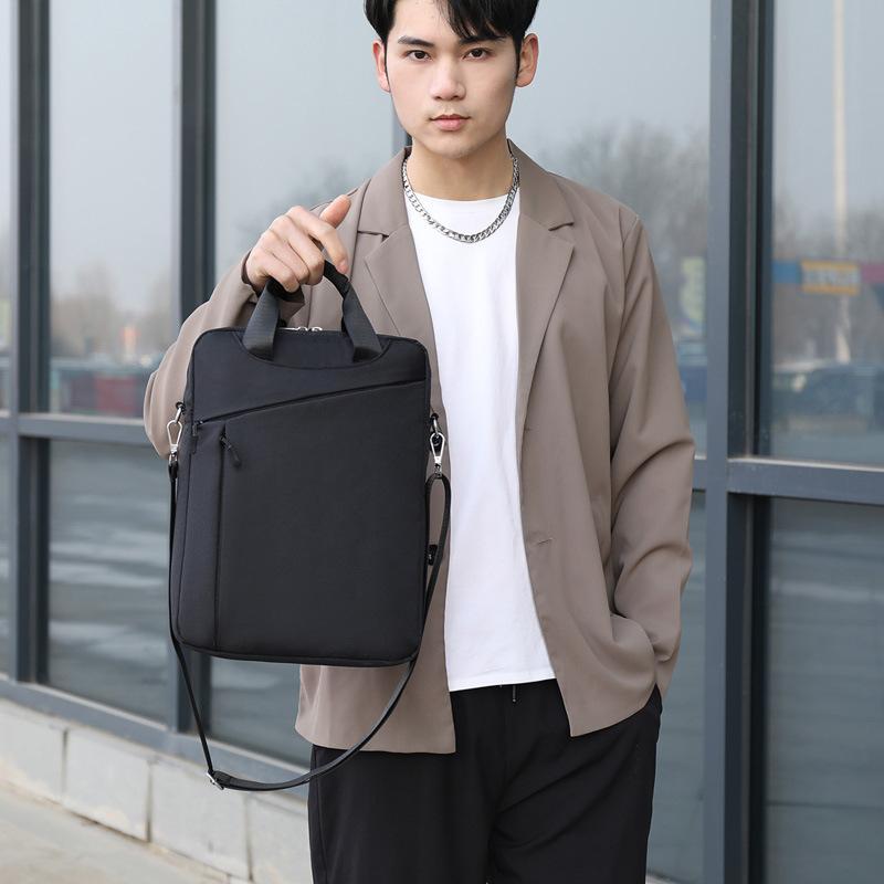 斜めがけバッグ メンズ 男性用 ショルダーバッグ 無地 オックスフォード生地 通勤 普段使い 縦型 肩掛け 鞄 カバン 斜め掛け ワンショルダーバッグ ブラック グレー ブルー