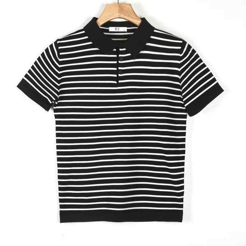 ポロシャツ メンズ 男性用 接触冷感 ストライプ 半袖 トップス Tシャツ カットソー 襟付き カジュアル シンプル スタイリッシュ 涼しい 薄手 着痩せ 普段使い 旅行 レジャー デート おしゃれ かっこいい 春夏商品カテゴリー: 現物スタイル: カジュアル・シンプル（日系クリーン）袖丈: 半袖シルエット: レギュラーフィット柄: ボーダー特別加工: パッチワーク/切り替え生地の厚さ: 普通シーズン: 夏ターゲット層: アーバンファッション（24-35歳）商品番号: M20発売時期: 2025年夏季生地名: 綿主生地成分の含有量: 90%主生地成分: 綿着用シーン: デイリー・日常在庫タイプ: 一括（バルク）カラー: ホワイト, グレー, ブラック, キャメルサイズ: M, L, XL, 2XL, 3XL, 4XL主なプラットフォーム: ebay, , , , 独立サイト, LAZADA主な地域: アフリカ, ヨーロッパ, 南米, 東南アジア, 北米, 東北アジア, 中東ライセンス可能な自社ブランドの有無: なし海外輸出専用（越境EC）商品: はいデザイン詳細: インターシャ（はめ込み編み）オリジナルデザインの商品源泉: いいえ品質検査報告書の有無: なし品質検査報告書番号: 0素材機能: 通気性, 洗濯機洗い可, 高ストレッチ製品カテゴリー: ポロシャツ